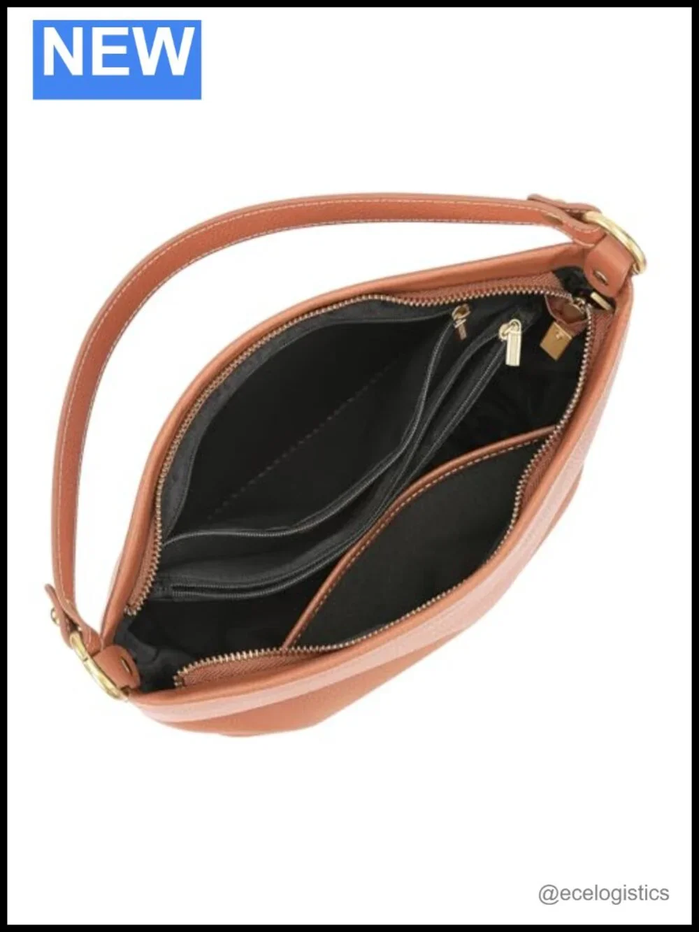 Genuine Top Grain Leather Hobo Bag Women Shoulder Crossbody Purse Adjustable
